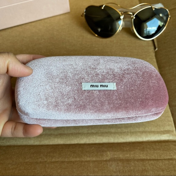 NWT Miu Miu Butterfly Metal Frame Sunglasses 55mm - Picture 3 of 16